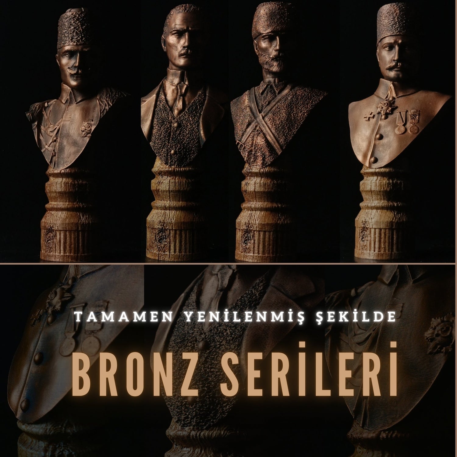 Bronz Serileri : Büstler