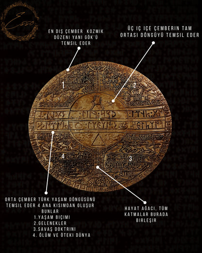 Güngen Saat 50 CM Büyük boy