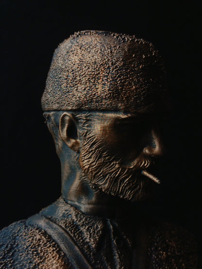 1912 Mustafa Kemal Atatürk Bronz Büst
